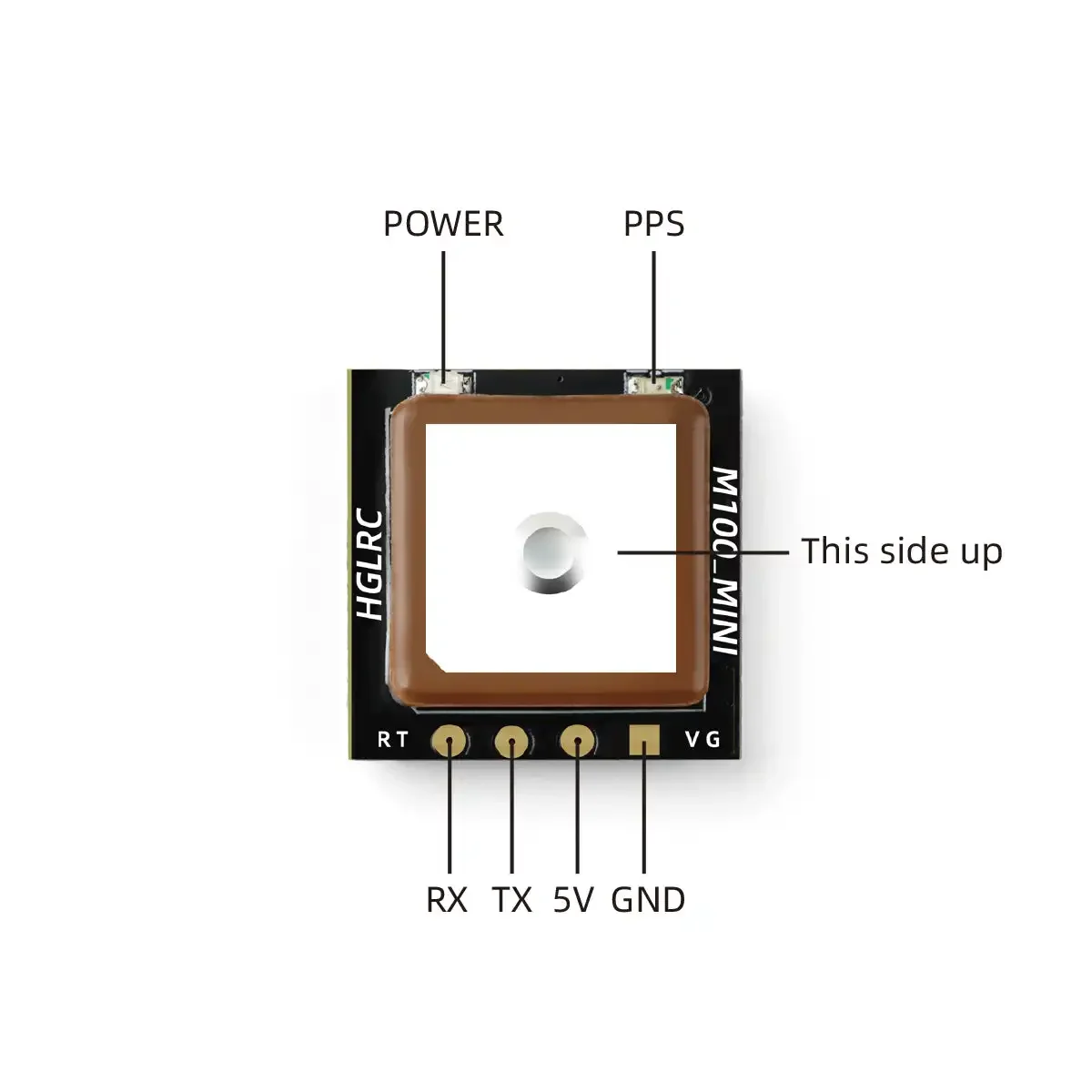 HGLRC M100 MINI GPS โมดูล M10  - Drone Rcs บทวิจารณ์และราคา
