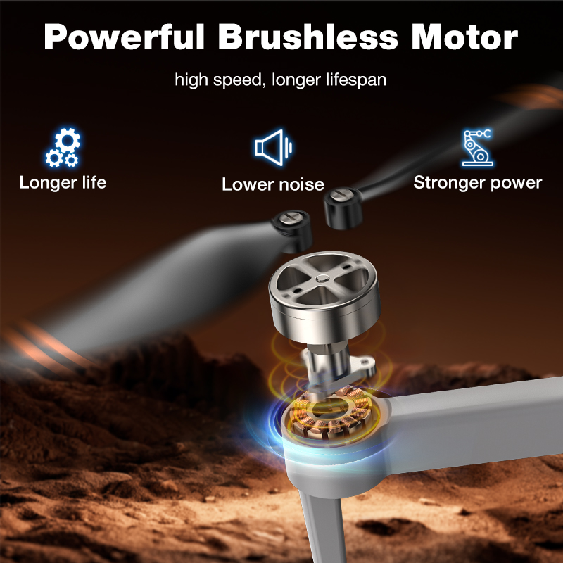 โดรนรุ่นใหม่ L017 Pro Brushles - Drone Rc Fpv Pro บทวิจารณ์และราคา