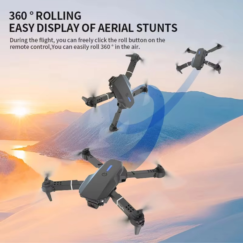 โดรน E88 รุ่นใหม่ ปี 2026 กล้อ - Drone E88 Rc Quadcopter บทวิจารณ์และราคา