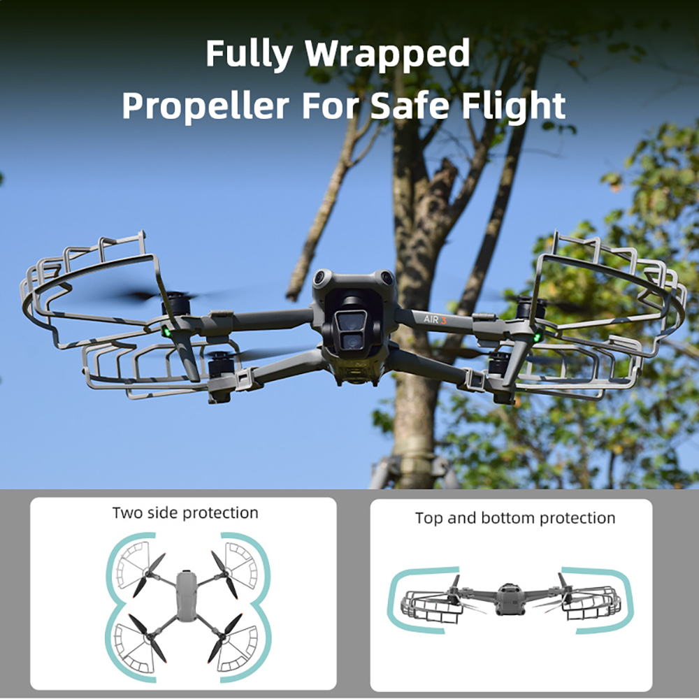ตัวป้องกันใบพัดสำหรับ DJI Air  - Drone Propeller Guards บทวิจารณ์และราคา