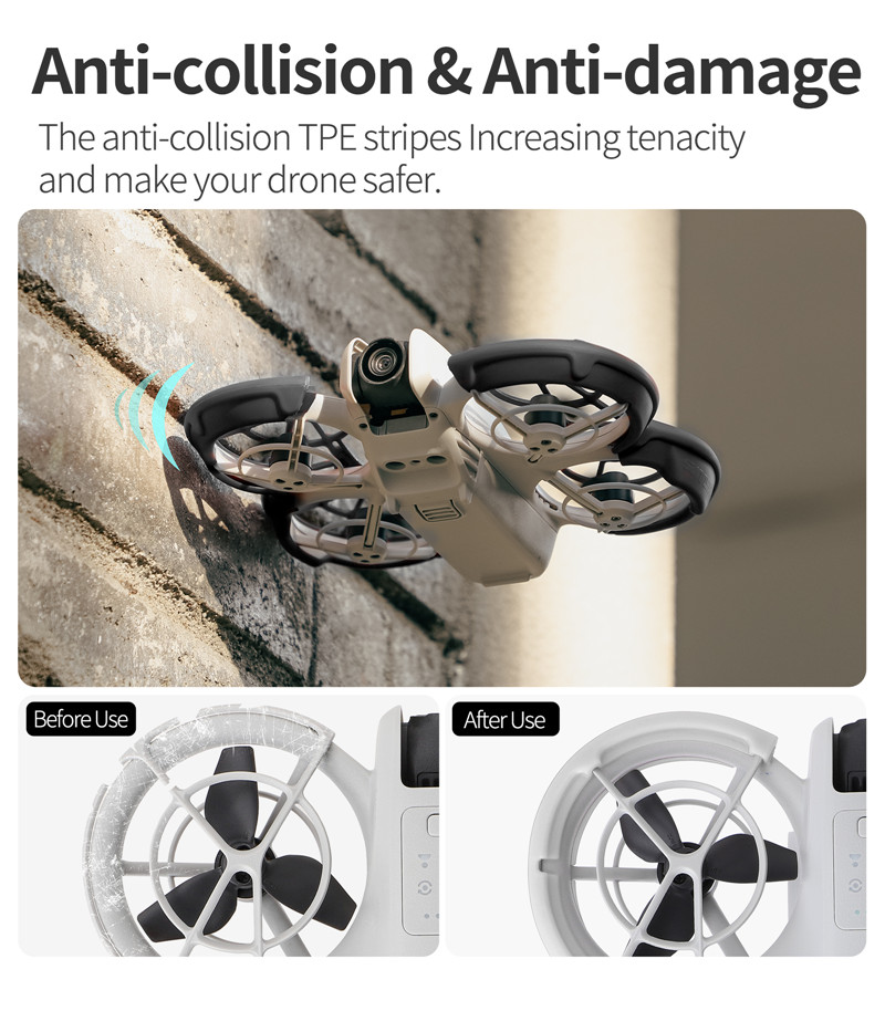 ตัวป้องกันใบพัดสำหรับโดรน DJI  - Drone Propeller Guards บทวิจารณ์และราคา