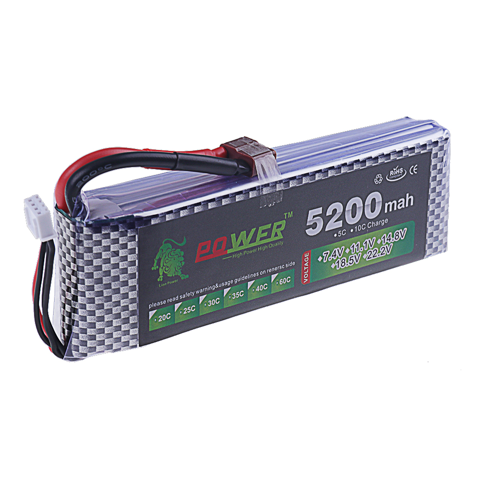 3S Lipo แบตเตอรี่ 11.1V 5200 m - Drone Rcs บทวิจารณ์และราคา