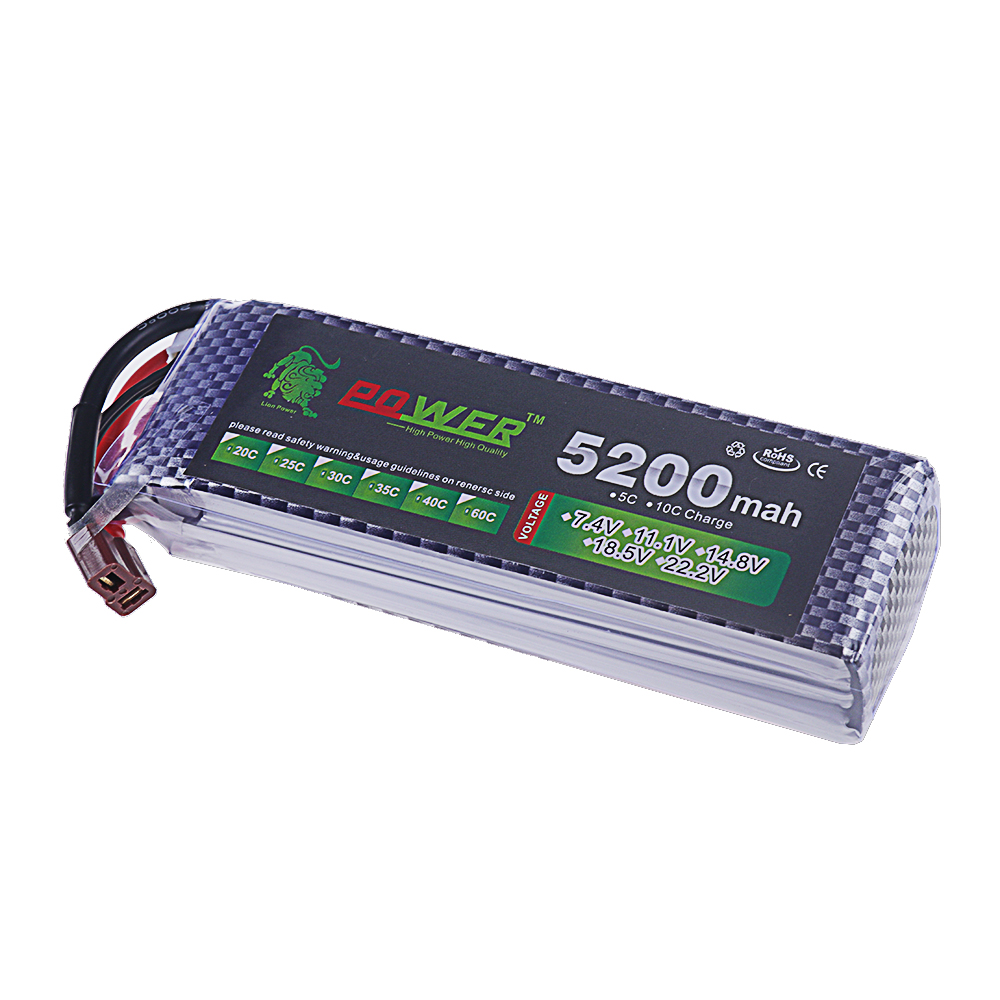 3S Lipo แบตเตอรี่ 11.1V 5200 m - Drone Rcs บทวิจารณ์และราคา