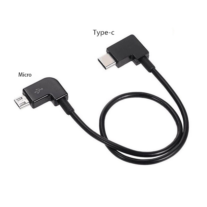 สายเคเบิลไมโคร USB-C สำหรับรีโ - Drone Rcfpvpro บทวิจารณ์และราคา