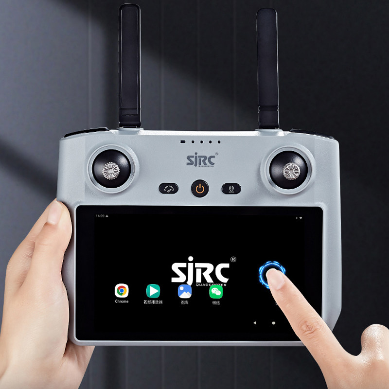 รีโมทคอนโทรลหน้าจอสัมผัสขนาด 5 - Drone Sjrc บทวิจารณ์และราคา
